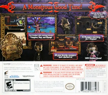 Hotel Transylvania (Usa) box cover back